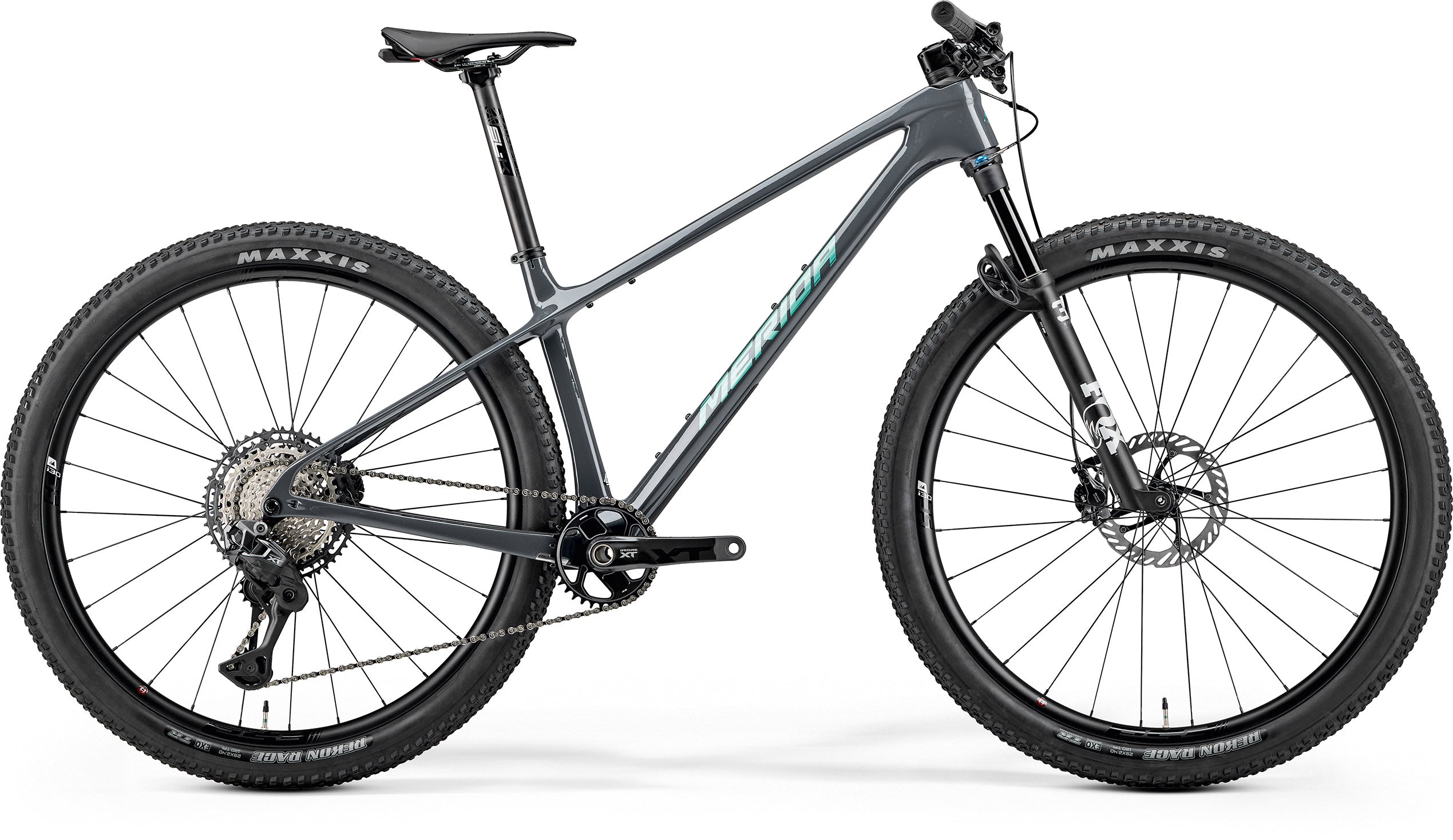Merida Big Nine XT Dark Grey (Flash Teal)
