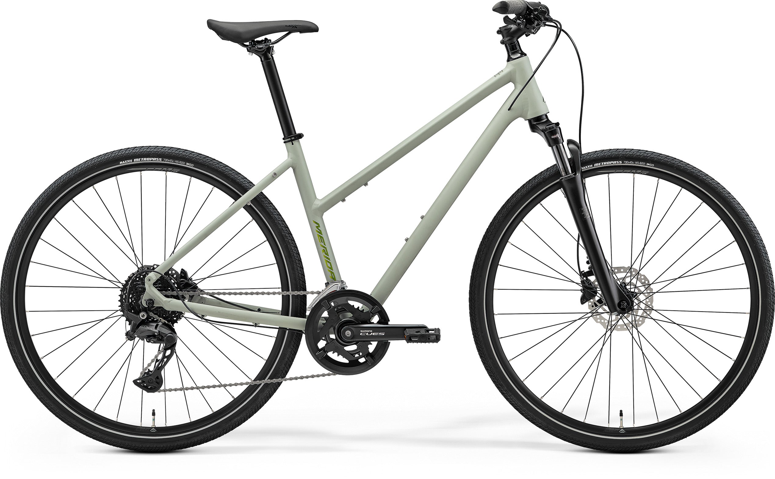 Merida Crossway 300 Women's Matt Early Moss Grey (Green)