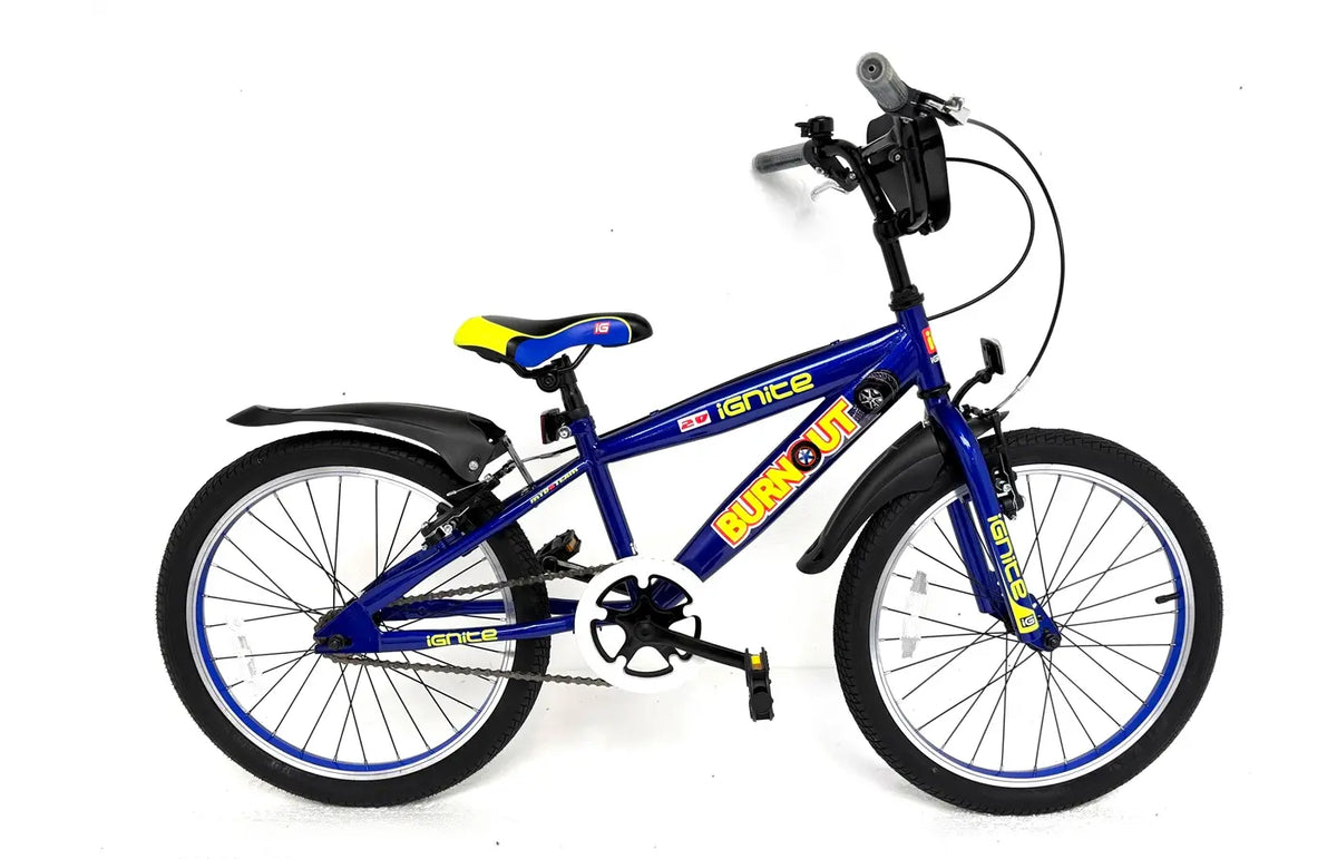 Ignite Burnout 20 inch BLUE bike at Scanlon Cycles