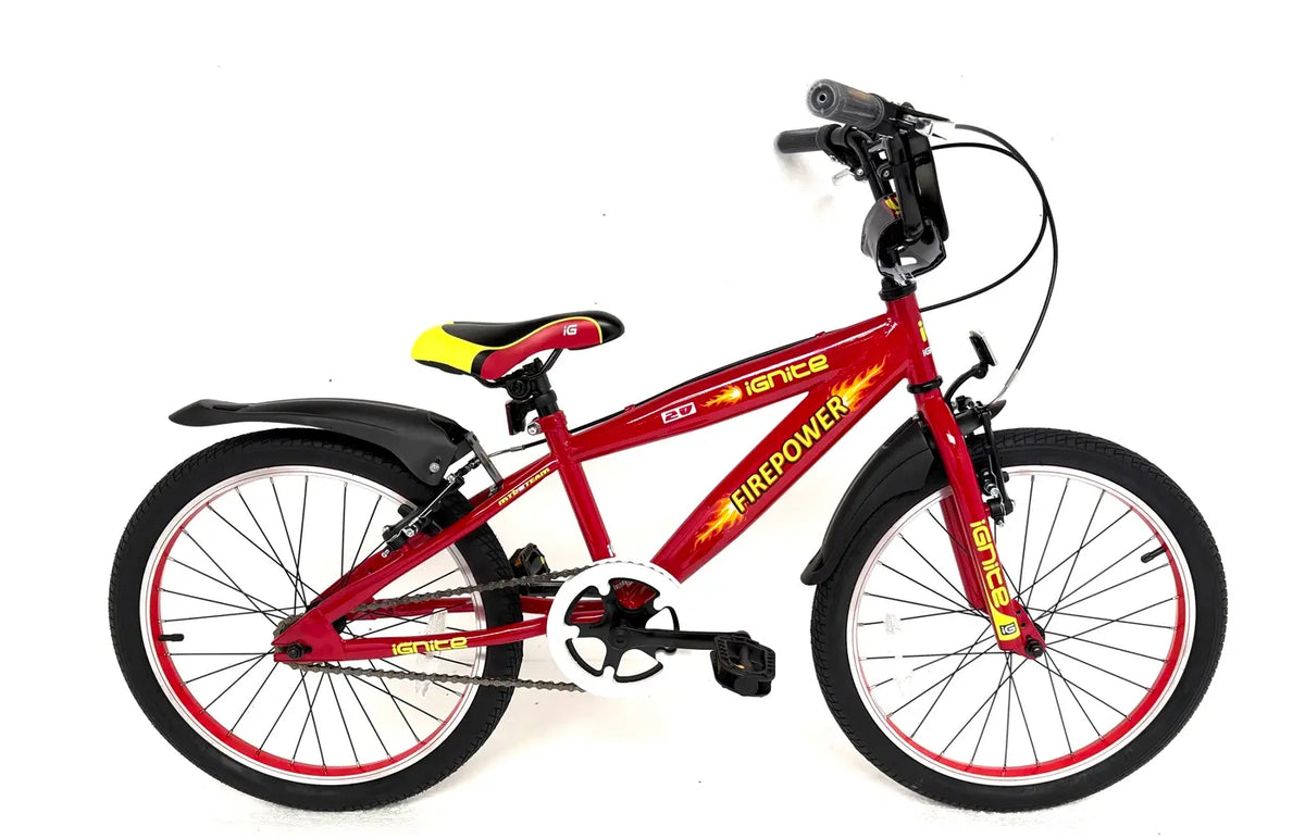 Ignite Firepower 20 inch RED bike at Scanlon Cycles