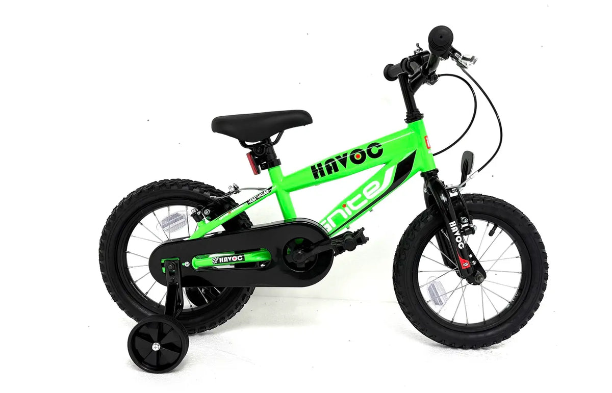 Ignite Havoc 14 inch Green bike at Scanlon Cycles