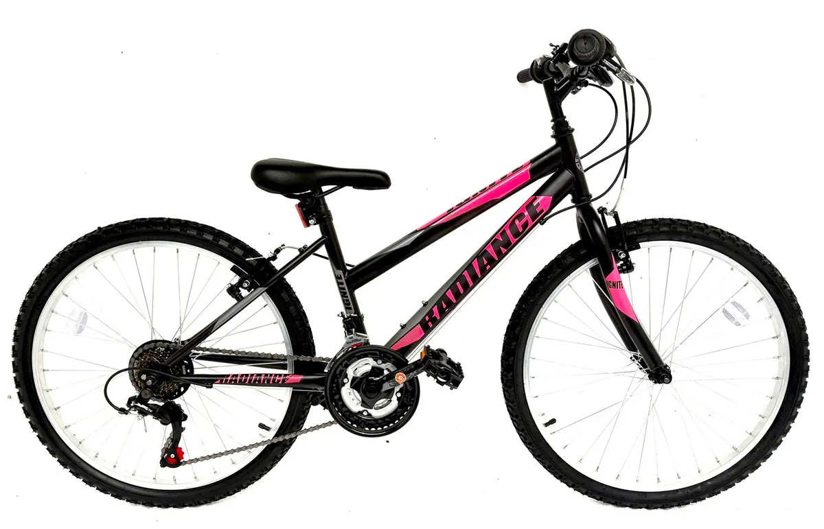 Ignite Radience 24 inch MATT BLACK bike at Scanlon Cycles