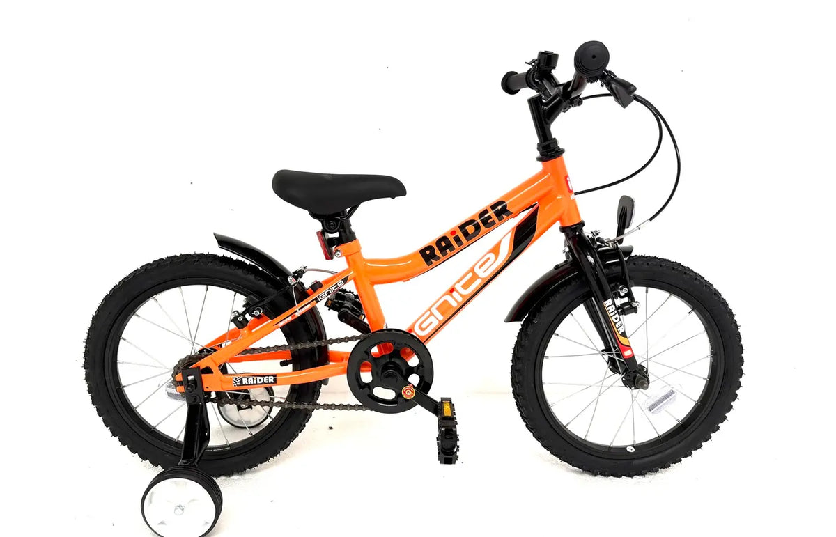 Ignite Raider 16 inch Orange bike at Scanlon Cycles