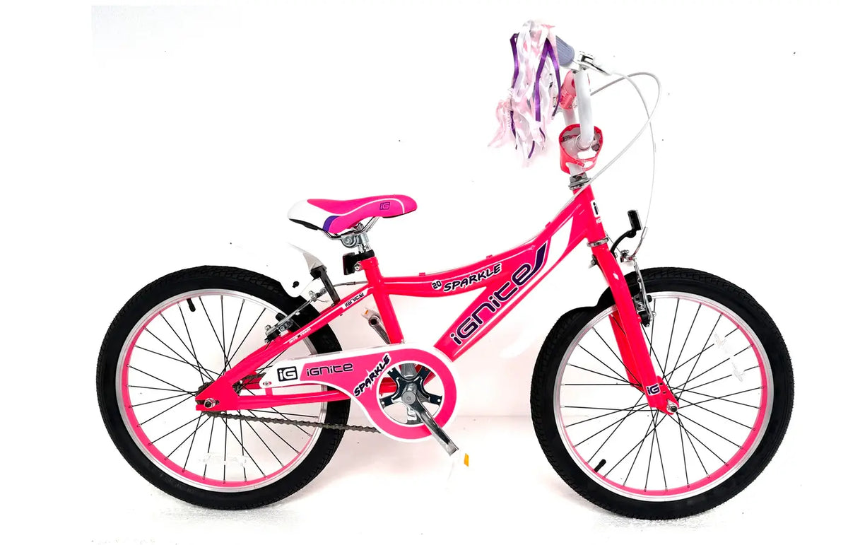 Ignite Sparkle 20 inch Pink bike at Scanlon Cycles