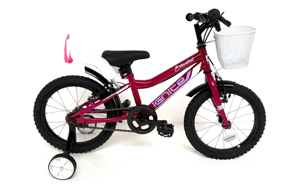 Ignite Starlet 16 inch Pink bike at Scanlon Cycles