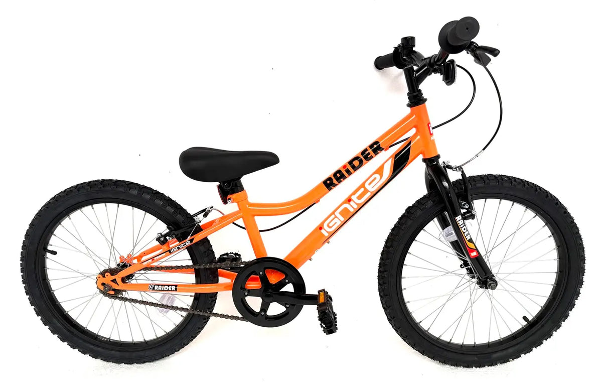 Ignite Raider 20 inch Orange bike at Scanlon Cycles